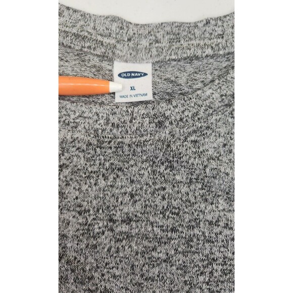 Old Navy Women’s Shirt XL | Black, White, Gray, Casual, Scuff on Collar - Picture 5 of 8
